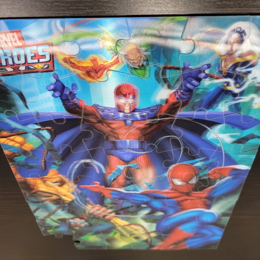Marvel Heroes Super 3D 47pc Jigsaw Puzzle